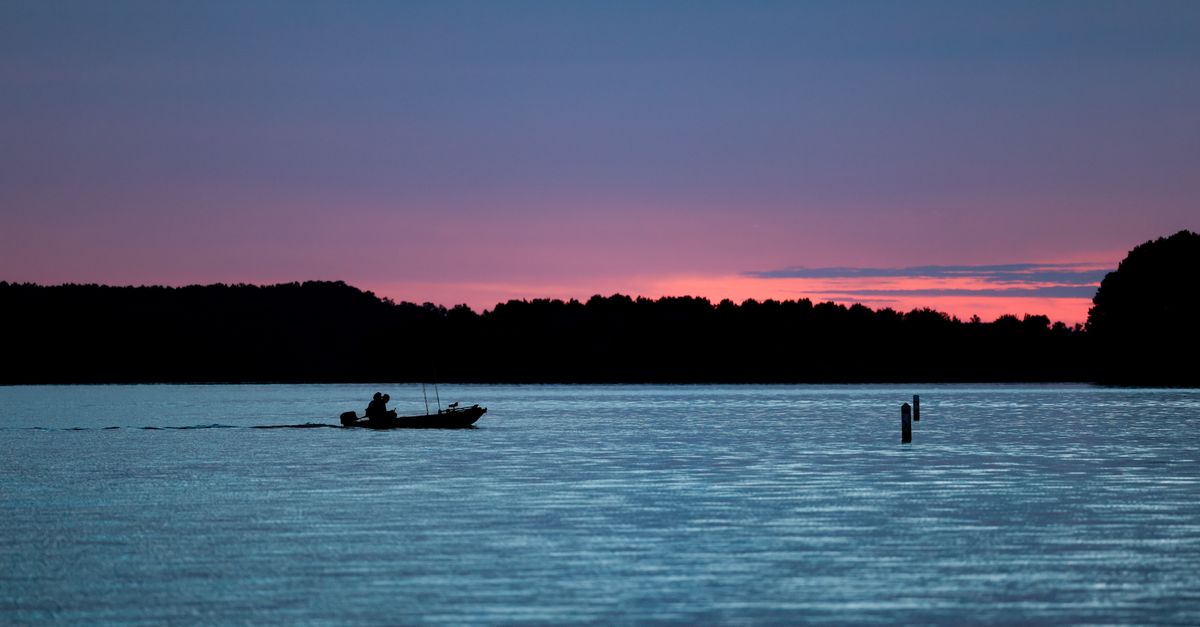 Scenic lake view in the McDowell County area